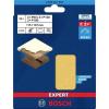 Bosch Accessories 2608901668 Brusný papír pro oscilační brusku Zrnitost 60, 120, 180 (d x š) 107 mm x 115 mm 1 sada