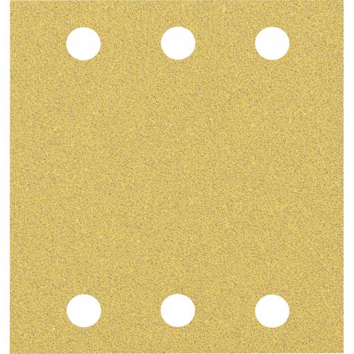 Bosch Accessories 2608901668 Brusný papír pro oscilační brusku Zrnitost 60, 120, 180 (d x š) 107 mm x 115 mm 1 sada
