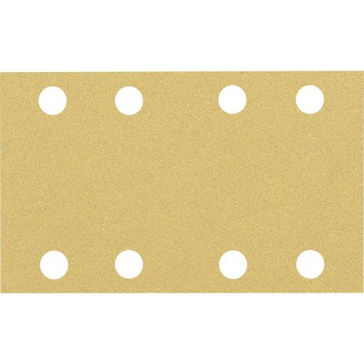 Bosch Accessories 2608901662 Brusný papír pro oscilační brusku Zrnitost 80 (d x š) 133 mm x 80 mm 50 ks