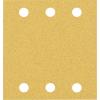 Bosch Accessories 2608901655 Brusný papír pro oscilační brusku Zrnitost 60 (d x š) 107 mm x 115 mm 50 ks