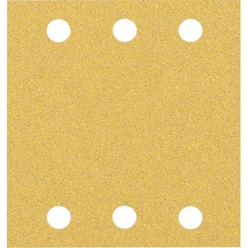Bosch Accessories 2608901655 Brusný papír pro oscilační brusku Zrnitost 60 (d x š) 107 mm x 115 mm 50 ks