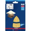 Bosch Accessories 2608901652 Brusný papír pro multifunkční brusku Zrnitost 60 (d x š) 93 mm x 102 mm 10 ks