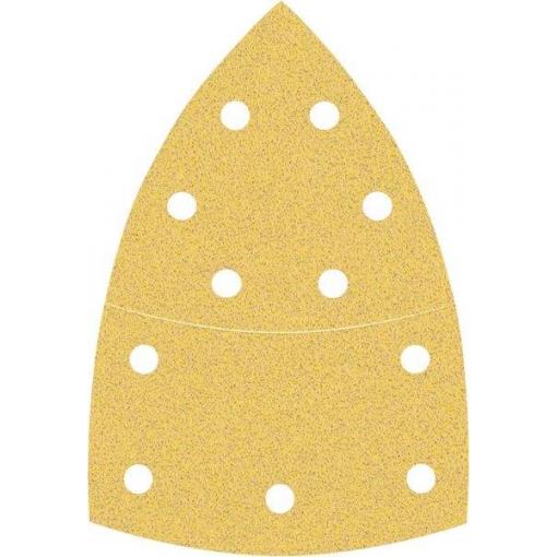 Bosch Accessories 2608901648 Brusný papír pro multifunkční brusku Zrnitost 80 (d x š) 93 mm x 102 mm 50 ks