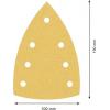 Bosch Accessories 2608901642 Brusný papír pro multifunkční brusku Zrnitost 80 (d x š) 150 mm x 100 mm 50 ks