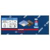 Bosch Accessories 2608901623 brusná síť pro multifunkčníbrusku Zrnitost 80 (d x š) 150 mm x 100 mm 50 ks