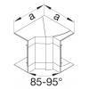 Hager BR651704H9016 vnitřní roh vnitřní roh (d x š x v) 400 cm x 170 mm x 200 mm 1 ks bílá