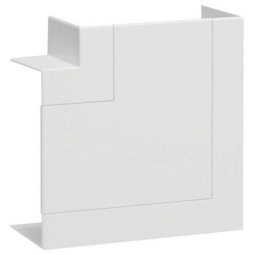 Hager BR651305H9016 plochý úhelník plochý úhel (š x v x h) 130 x 68 x 68 mm 1 ks bílá