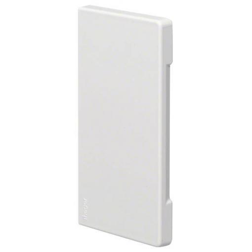 Hager BR6513069016 zakončení koncová část (d x š x v) 130 x 130 x 68 mm 1 ks bílá