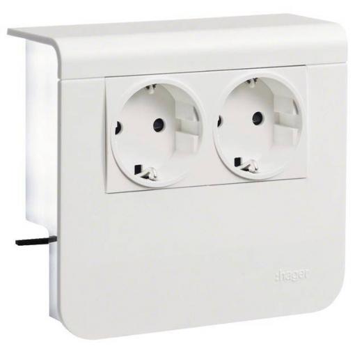 SL200559009016 příslušenství k elektrikářským SL200559009016 zásuvka pro přístrojovou jednotku bílá 1 ks