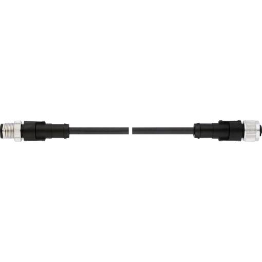 LAPP AB-C8-M12MS-0,3PUR-M12FS připojovací kabel pro senzory - aktory, 22260097, piny: 8, 0.3 m, 1 ks