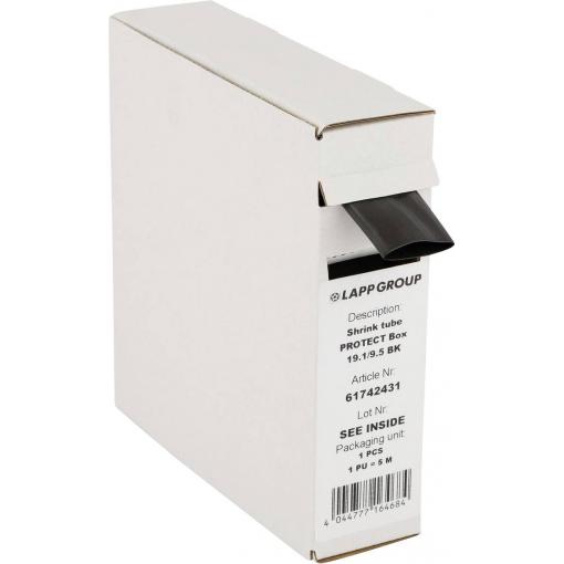 LAPP 61742499 smršťovací bužírka černá 2.4 mm 1.2 mm Poměr smrštění:2:1 300 m