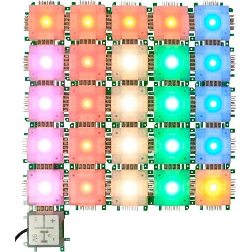 Allnet ALL-BRICK-0398 výukový balíček 7 Color Light Set
