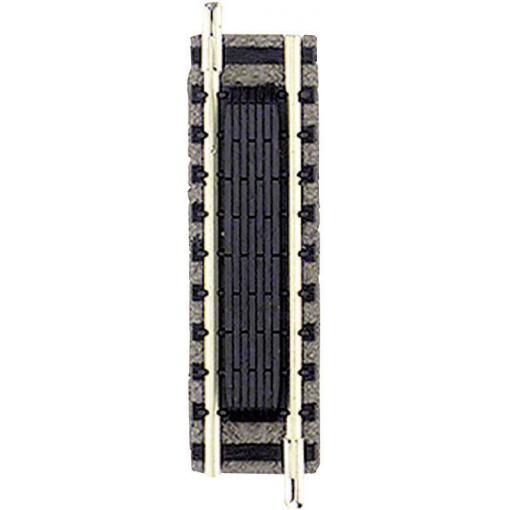9115 N Fleischmann piccolo (s uložením) rovná kolej, spínací kontakt 55.5 mm 2 ks