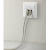 Renkforce síťová zásuvka pod omítku panel CAT 6 2 porty čistě bílá