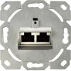 Renkforce síťová zásuvka pod omítku panel CAT 6 2 porty čistě bílá