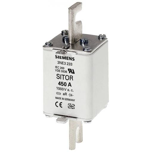 Siemens 3NE3227 sada pojistek s mechanickým ukazatelem zajištění Vhodné pro (pojistky) velikost pojistky 000 - 4 Velikost pojistky = 1 250 A 1000 V 3 ks