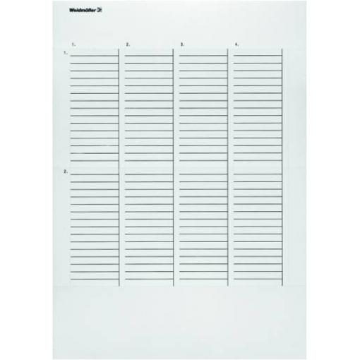 Weidmüller 1865460000 ET S7-300-TU-A4-2 tiskárna pro popisovací systém Potisknutelná plocha: 17.30 x 208 mm tyrkysová Počet markerů: 220 1 ks
