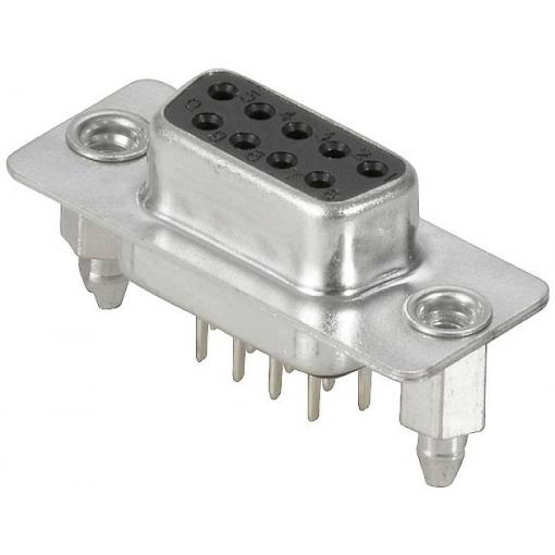 Weidmüller D-SUB F6.1 T09VU 3.2B2 TY BK 2626660000 D-SUB zásuvka 0 °, 180 ° Pólů: 9 pájené 1 ks