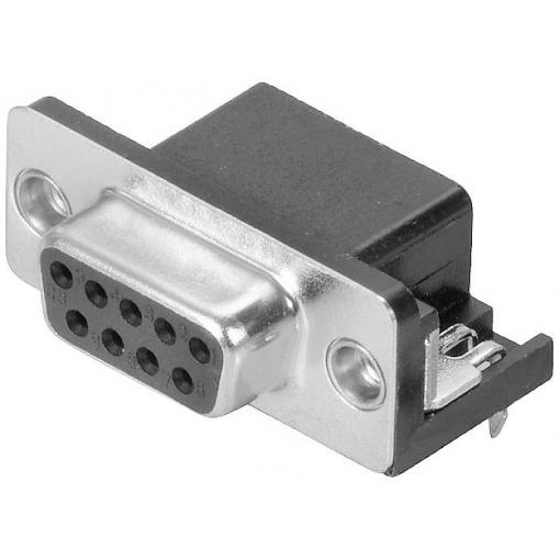 Weidmüller D-SUB F6.3 T09HU 3.2B2 TY BK 2626700000 D-SUB zásuvka 90 ° Pólů: 9 pájené 1 ks
