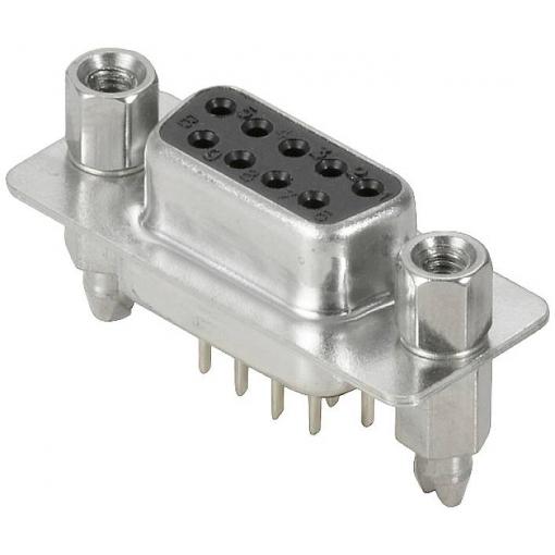 Weidmüller D-SUB F6.1 T09VB 3.2B2 TY BK 2626670000 D-SUB zásuvka 0 °, 180 ° Pólů: 9 pájené 1 ks