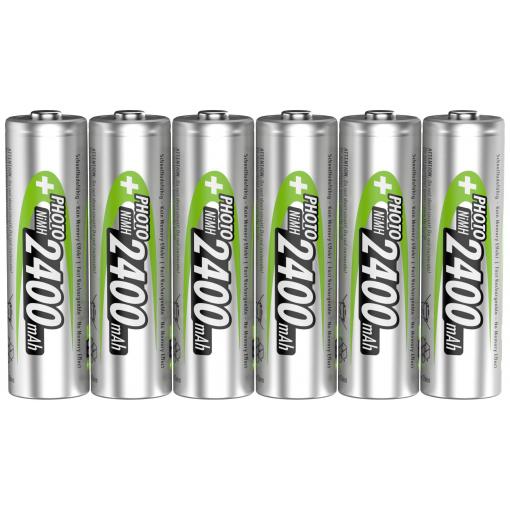 Ansmann 1322-0000-510 akumulátor AA, Ni-MH, 2400 mAh, 1.2 V, 6 ks