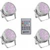 Cameo ROOT PAR 4 WH SET 1 LED PAR reflektor Počet LED: 7 4 W bílá