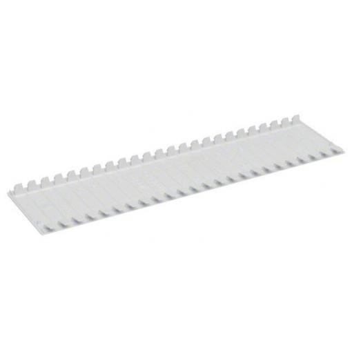 Hager VZ415 Krycí pásek Hager Z415 univerzální 12 modulů RAL7035 patka šedá 1 ks