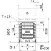 OBO Bettermann 6047655 kabelový žlab (d x š x v) 3 m x 300.00 mm x 60.00 mm 3 m
