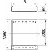 OBO Bettermann 6059248 kabelový žlab (d x š x v) 3 m x 100.00 mm x 60.00 mm 3 m