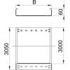 OBO Bettermann 6059248 kabelový žlab (d x š x v) 3 m x 100.00 mm x 60.00 mm 3 m