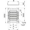 OBO Bettermann 6059025 kabelový žlab (d x š x v) 3 m x 300.00 mm x 60.00 mm 3 m