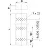 OBO Bettermann 6061983 kabelový žlab (d x š x v) 3 m x 200.00 mm x 110.00 mm 3 m zinek