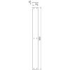 OBO Bettermann 6080885 kryt (d x š) 3 m x 203.00 mm 3 m