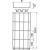 OBO Bettermann 6001070 Mřížkový žlab (d x š x v) 3 m x 50.00 mm x 55.00 mm 3 m