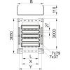 OBO Bettermann 6059156 kabelový žlab (d x š x v) 3 m x 100.00 mm x 110.00 mm 3 m