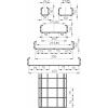 OBO Bettermann 6017436 Mřížkový žlab (d x š x v) 3 m x 100.00 mm x 50.00 mm 3 m