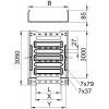 OBO Bettermann 6059080 kabelový žlab (d x š x v) 3 m x 100.00 mm x 85.00 mm 3 m