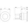 Siemens 3SU10001BD400AA0 3SU1000-1BD40-0AA0 hřibové tlačítko plastový přední prstenec tlačítko černá, zelená 1 ks