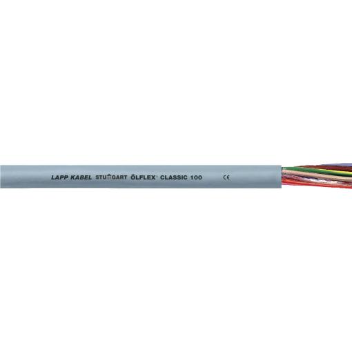 LAPP ÖLFLEX® CLASSIC 100 10027/1000 řídicí kabel 8 G 0.75 mm², 1000 m, šedá