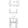 OBO Bettermann 6216404 vodič kabelu (d x š x v) 3 m x 200.00 mm x 110.00 mm 3 m