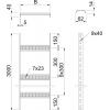 OBO Bettermann 7097433 vodič kabelu (d x š x v) 3 m x 300.00 mm x 40.00 mm 3 m