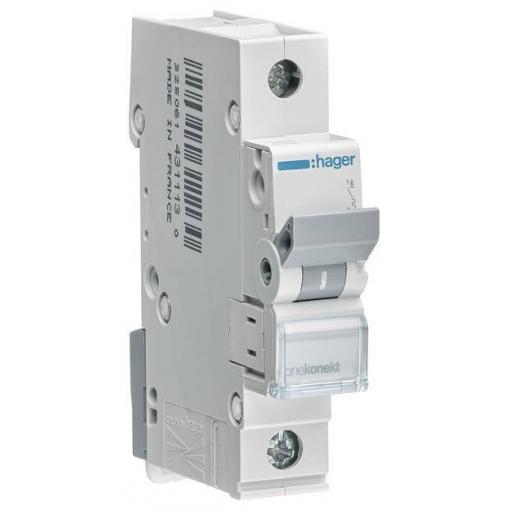 Hager MCN125 MCN125 elektrický jistič 1pólový 25 A 400 V