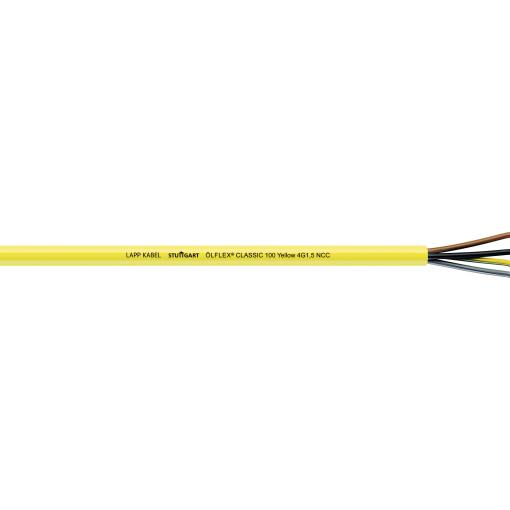 LAPP ÖLFLEX® CLASSIC 100 YELLOW 104033/1000 řídicí kabel 5 G 1.5 mm², 1000 m, žlutá