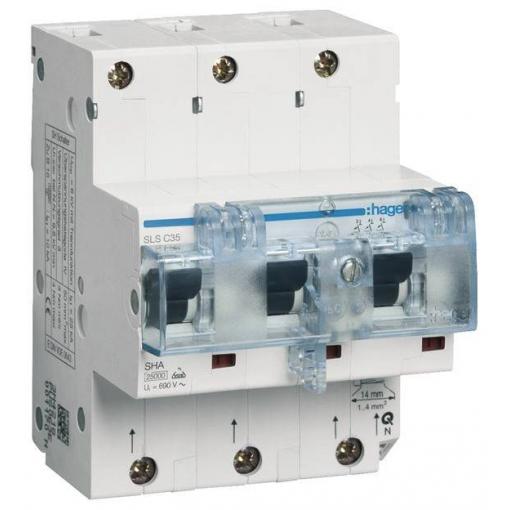 Hager HTN335C HTN335C ochranný spínač pro hlavní kabel 35 A 400 V