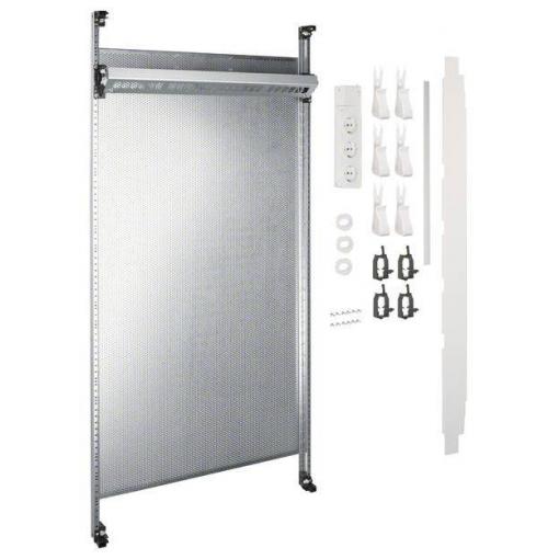 Hager UF32NW Kompletní multimediální panel Hager UF32NW univerzální z 1050 mm s 2 patch panely Rozvodné pole vícebarevná 1 ks