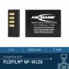 Ansmann akumulátor do kamery Náhrada za orig. akumulátor NP-W126 7.4 V 1000 mAh