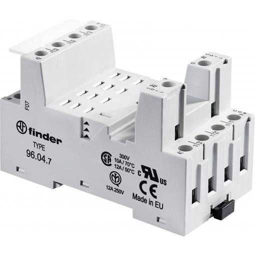 Finder 96.04.7 patice pro relé (d x š x v) 48.2 x 43.4 x 82.5 mm, 1 ks