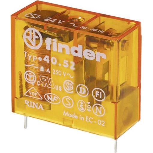 Finder 40.52.8.024.0001, 40.52.8.024.0001 relé do DPS, 8 A, 1 ks