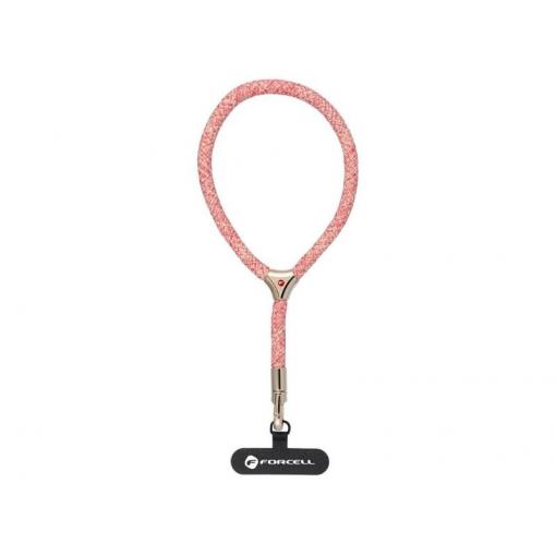 Šňůrka na zápěstí FORCELL L8X36 Pink - nastavitelná