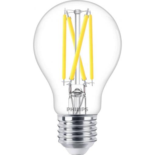 Philips 31165700 LED Energetická třída (EEK2021) D (A - G) E27 klasická žárovka 5.9 W = 60 W teplá bílá (Ø x d) 60 mm x 108 mm stmívatelné (Dimtone) 1 ks